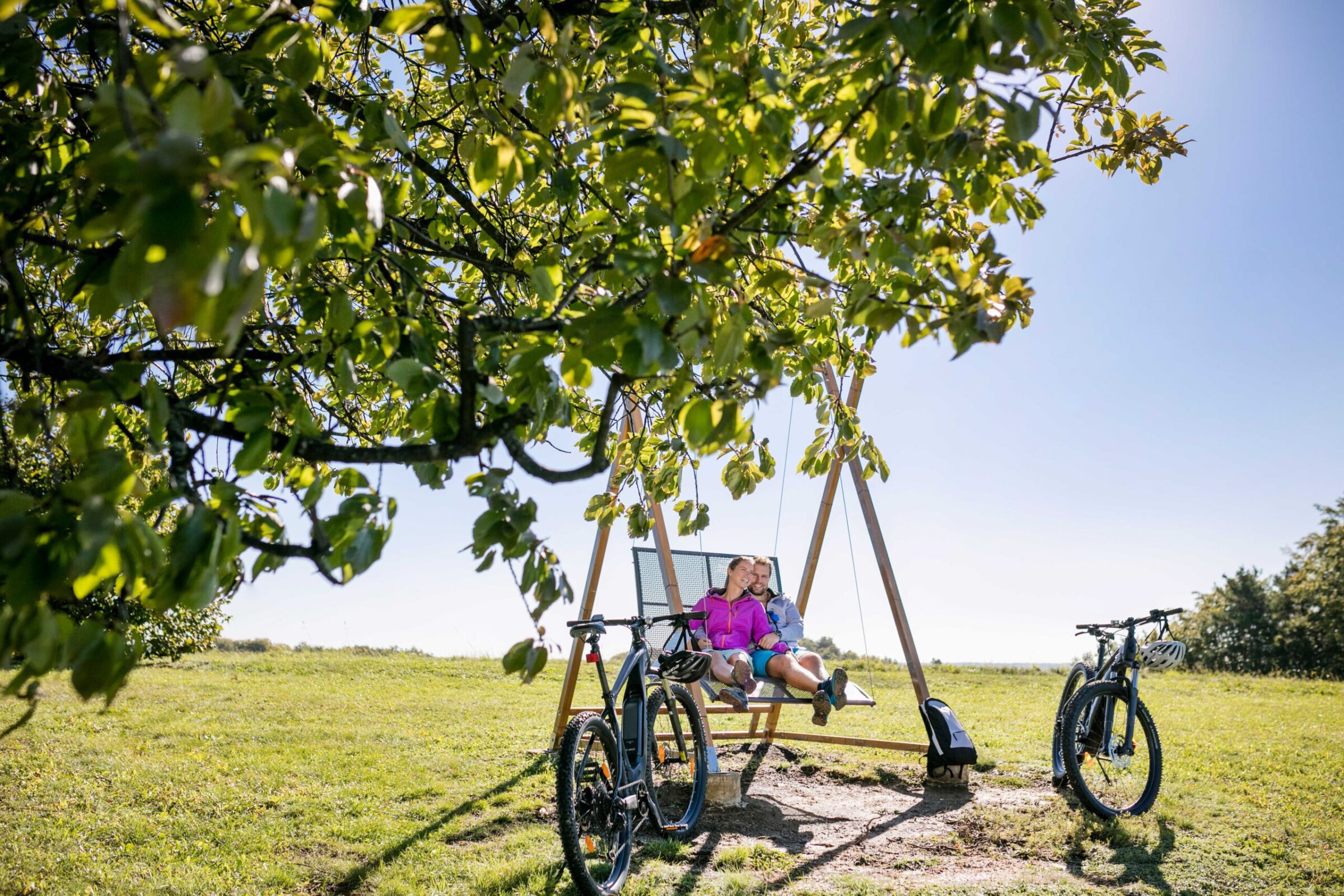 Picknick und Radfahren im Therme und Vulkanalnd Landhaus Bender